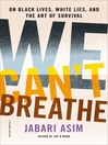 Cover image for We Can't Breathe